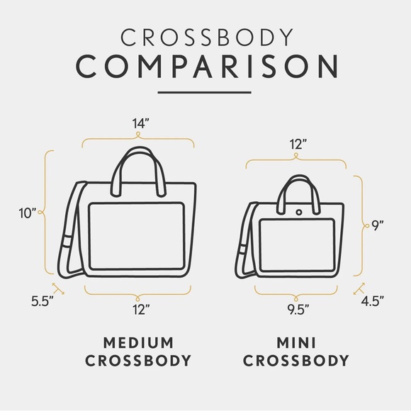 Medium Portland Leather Company crossbody - Picture 9 of 10